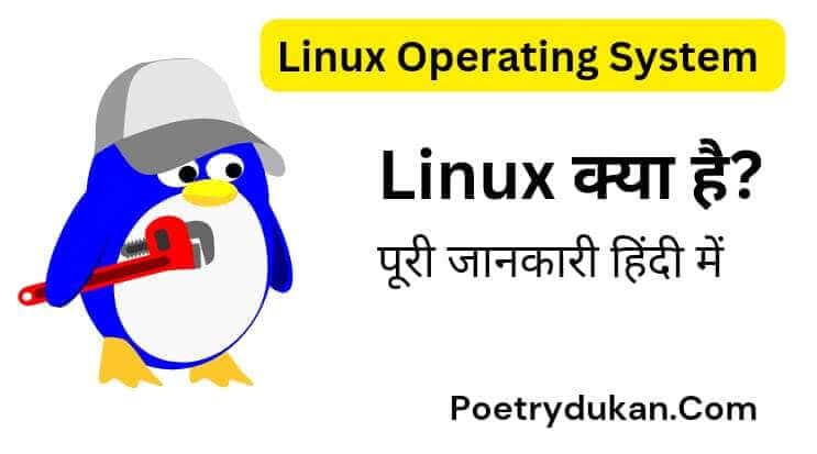 Linux Kya Hai in Hindi -इसका-इतिहास-विशेषताएं-उपयोग-फायदे-नुकसान-What-Is-Linux-In-Hindi.